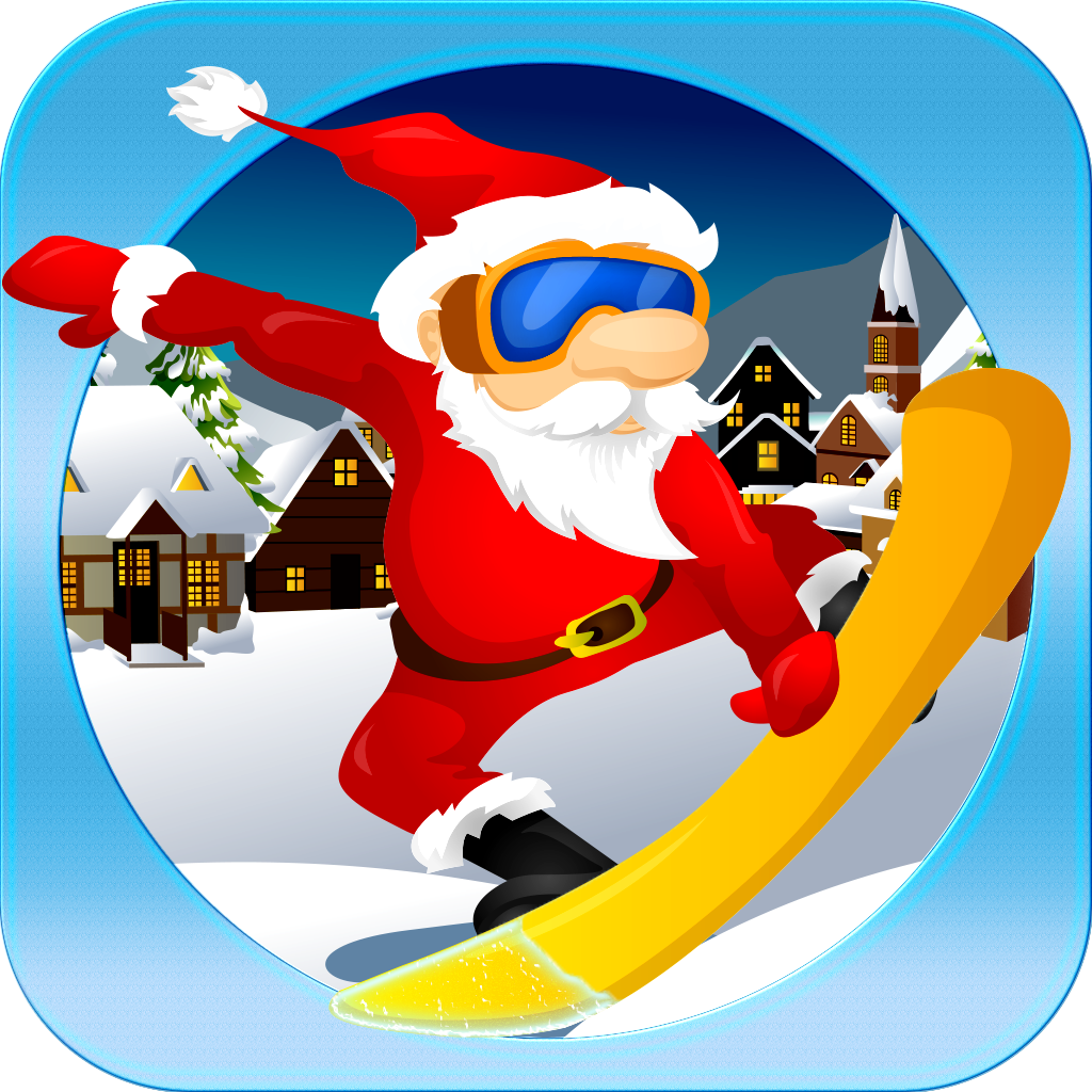 A Santa Snowboarding Tap Jump Christmas Special icon