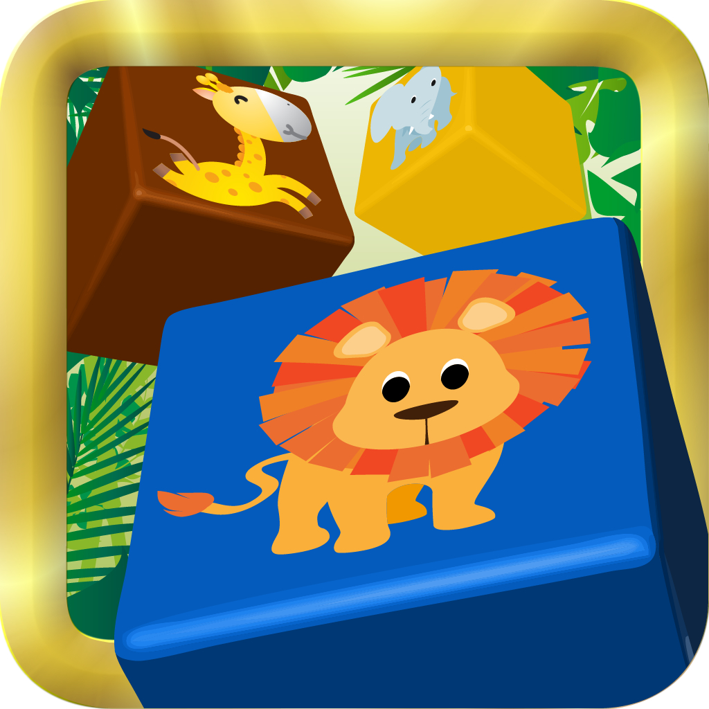Animal Blocks - Free Classic 3 in a row Edition icon
