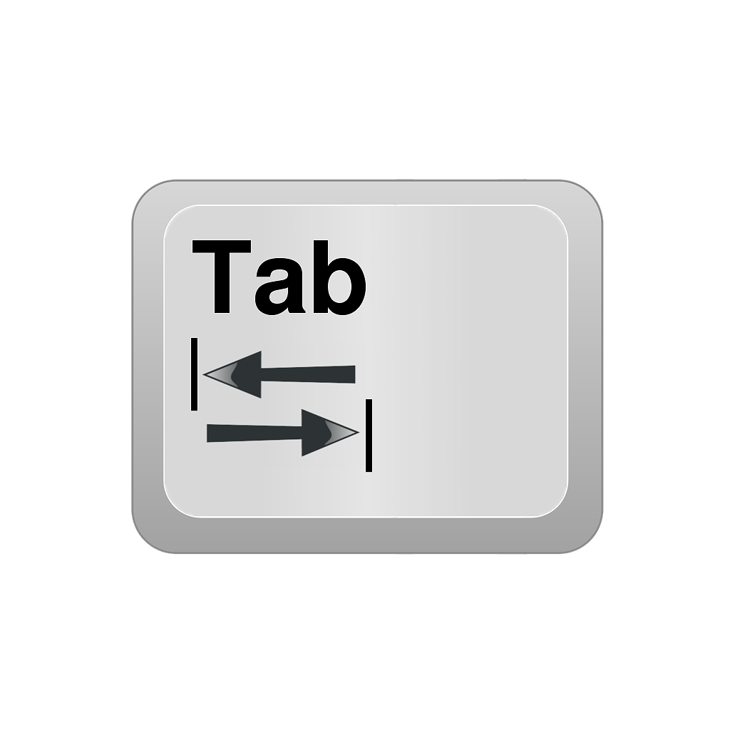 The Tab Key icon