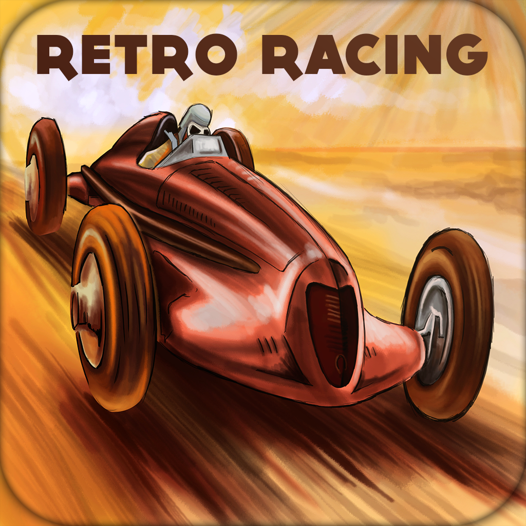 A Retro Racing - Top Speed Free Version icon