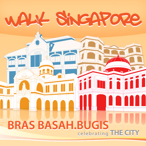Walk Singapore: Bras Basah. Bugis icon