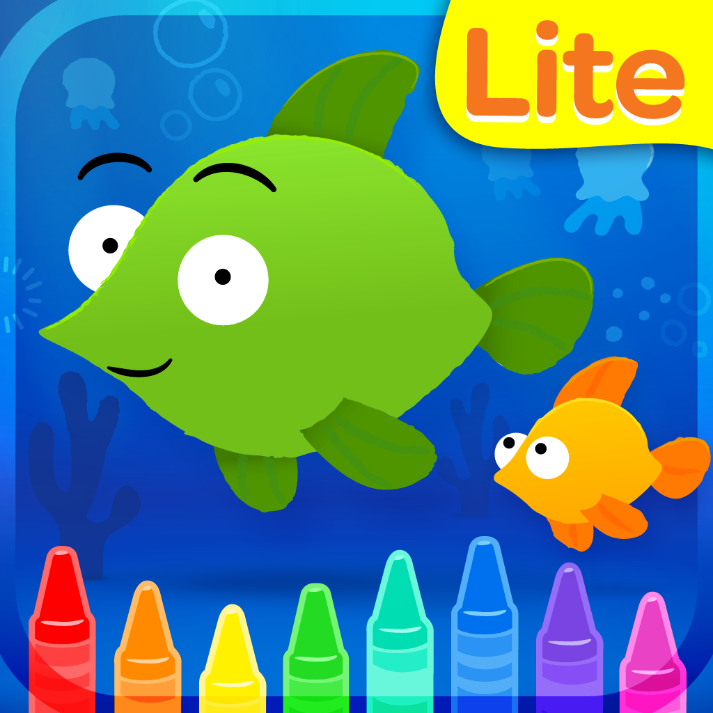 Coloroodle: Fishy Friends Lite icon