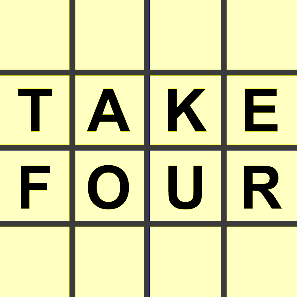 Title: TAKE FOUR - The Four Letter Word Puzzle