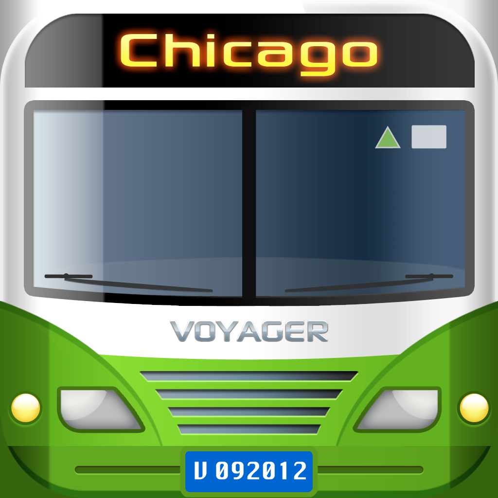 vTransit - Chicago public transit search icon