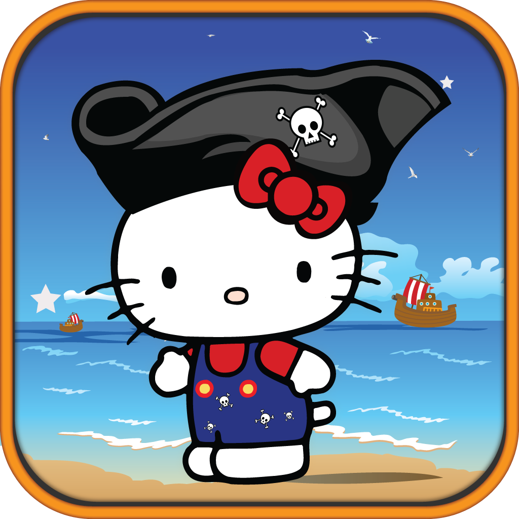 A Pirate Kitty Adventure- Save kitty jumping & running game icon