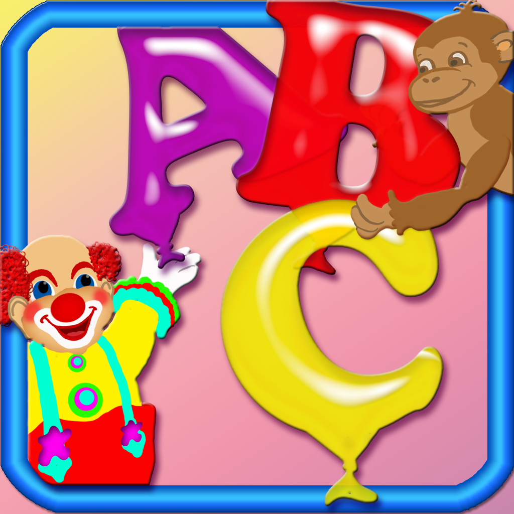 Save The ABC - Amusement Park Balloons Letters Game icon