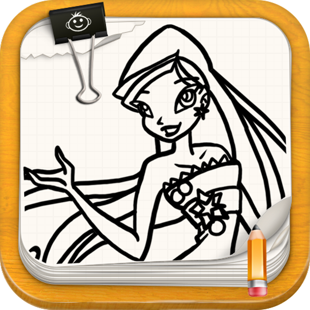 Learn To Draw: Winx & Barbie Girls Version icon