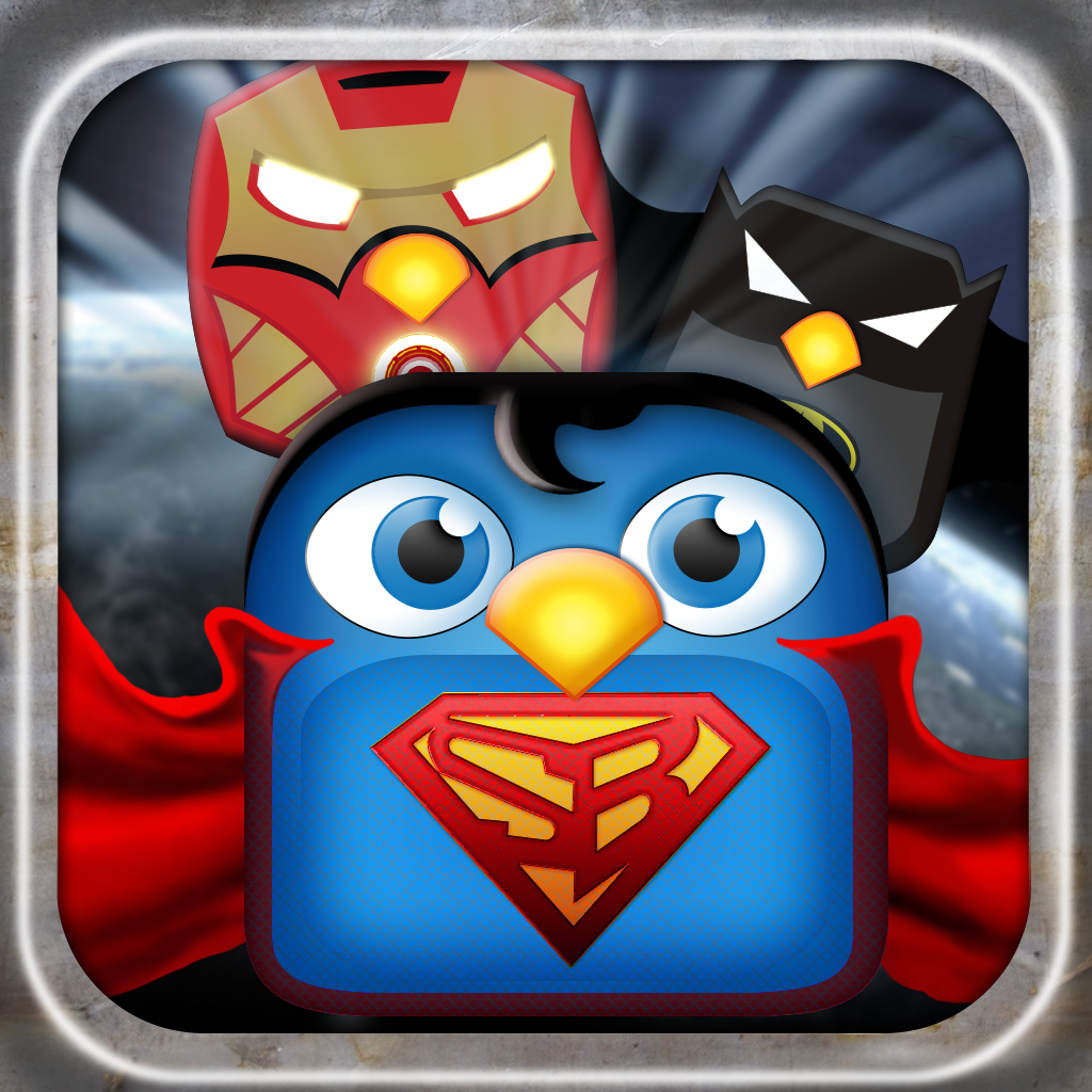 Angry Super Hero Birds - Avengers Edition