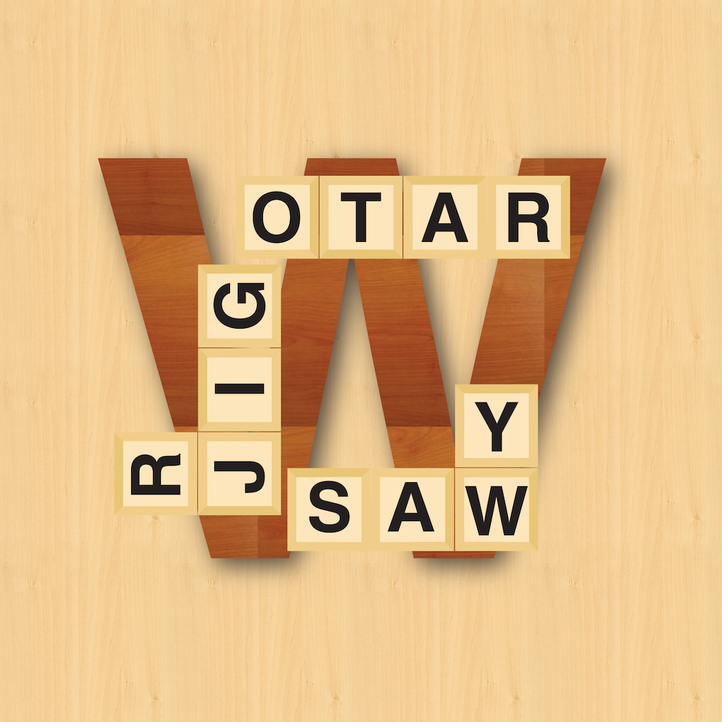 Rotary Word Jigsaw icon