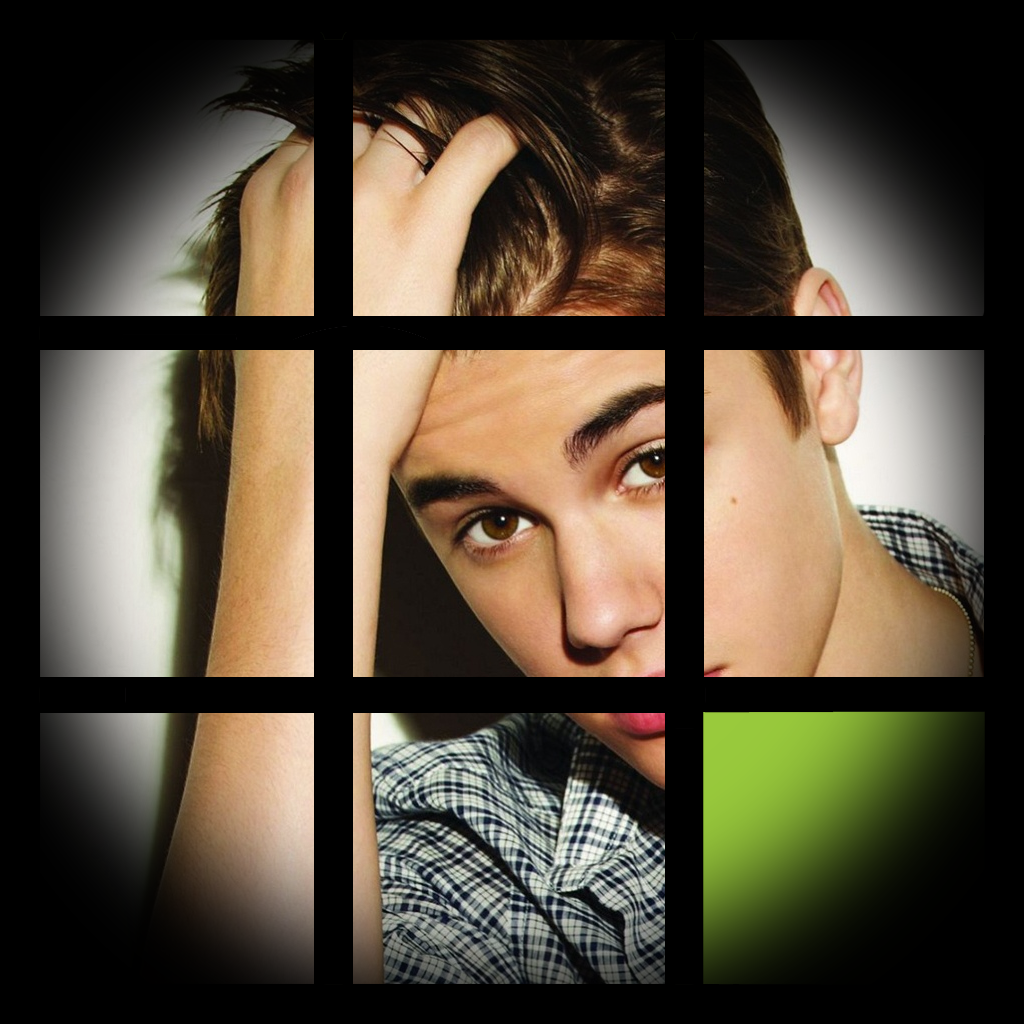 Picture Puzzle Game - Justin Bieber Edition