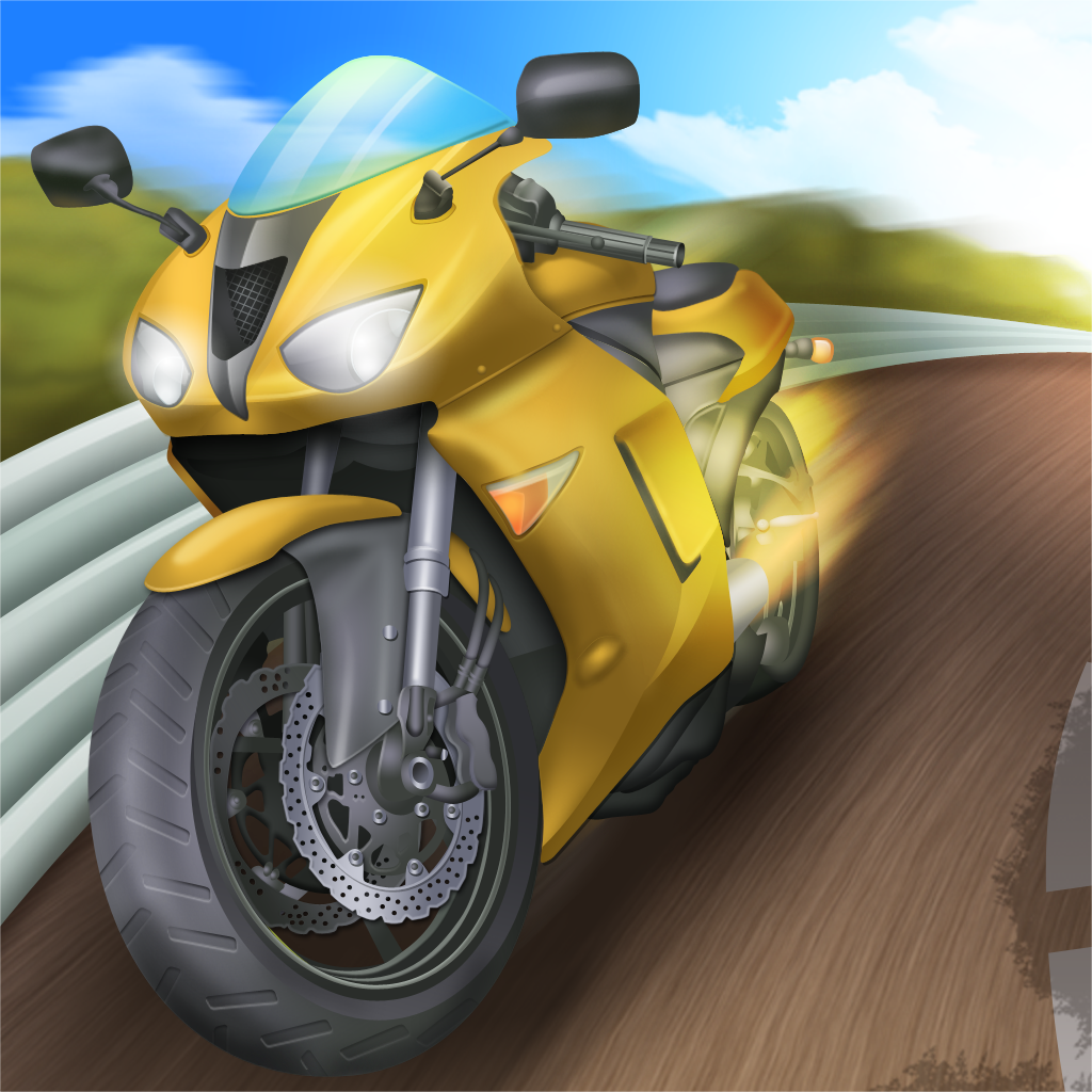Motorcycle Mayhem - Race Track Racing Game