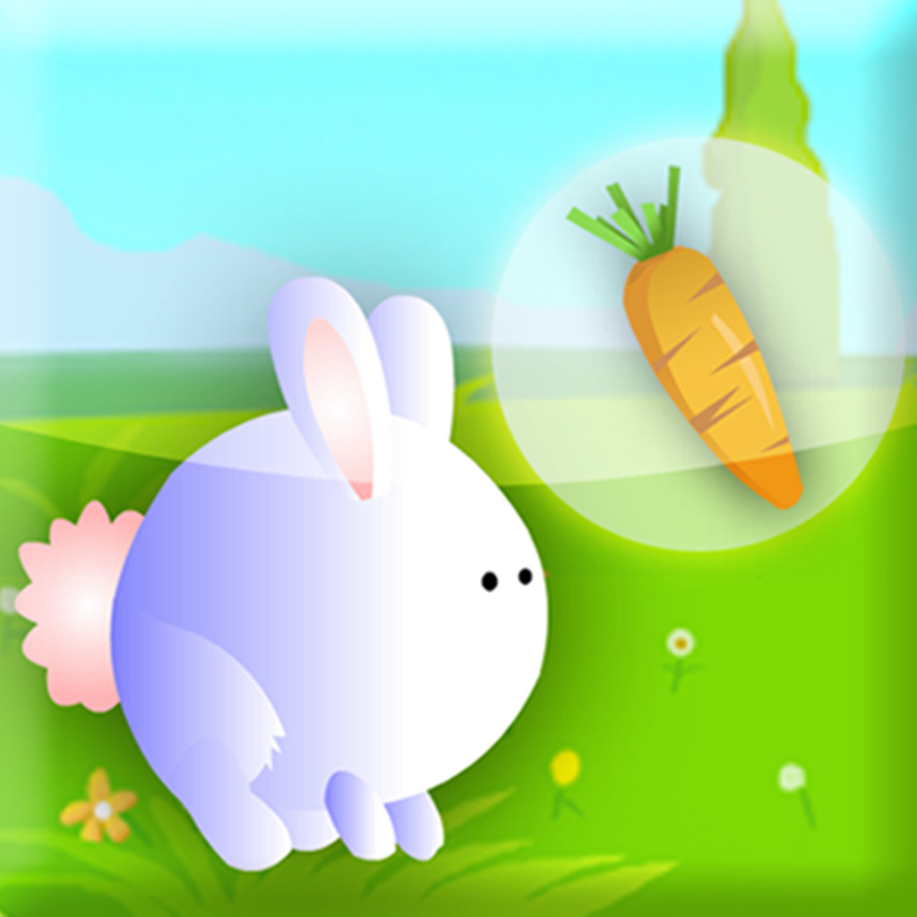Hungry Rabbit Adventure - Crazy Bunny Jump To Eat Yummy Carrot icon