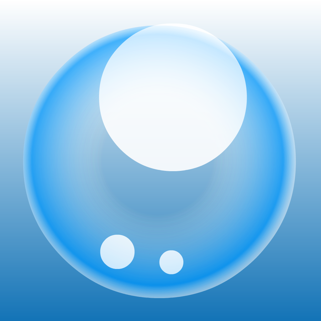 Blup bubble icon