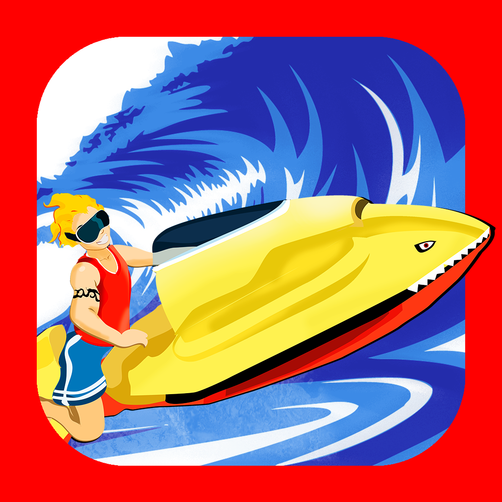 Daytona Riptide Free: Xtreme Jet Ski Racing Game icon