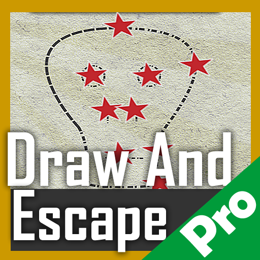 Draw and Escape! draw shapes and escape the pixel monster.