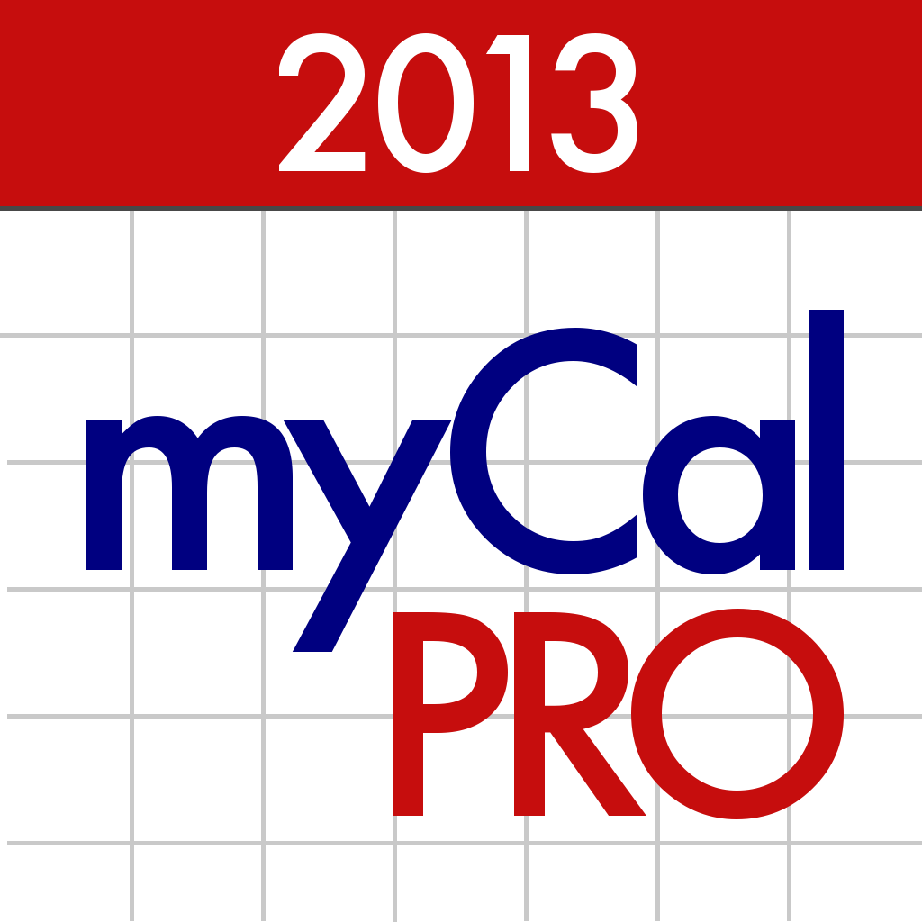 myCal PRO: Calendar & Event Organizer