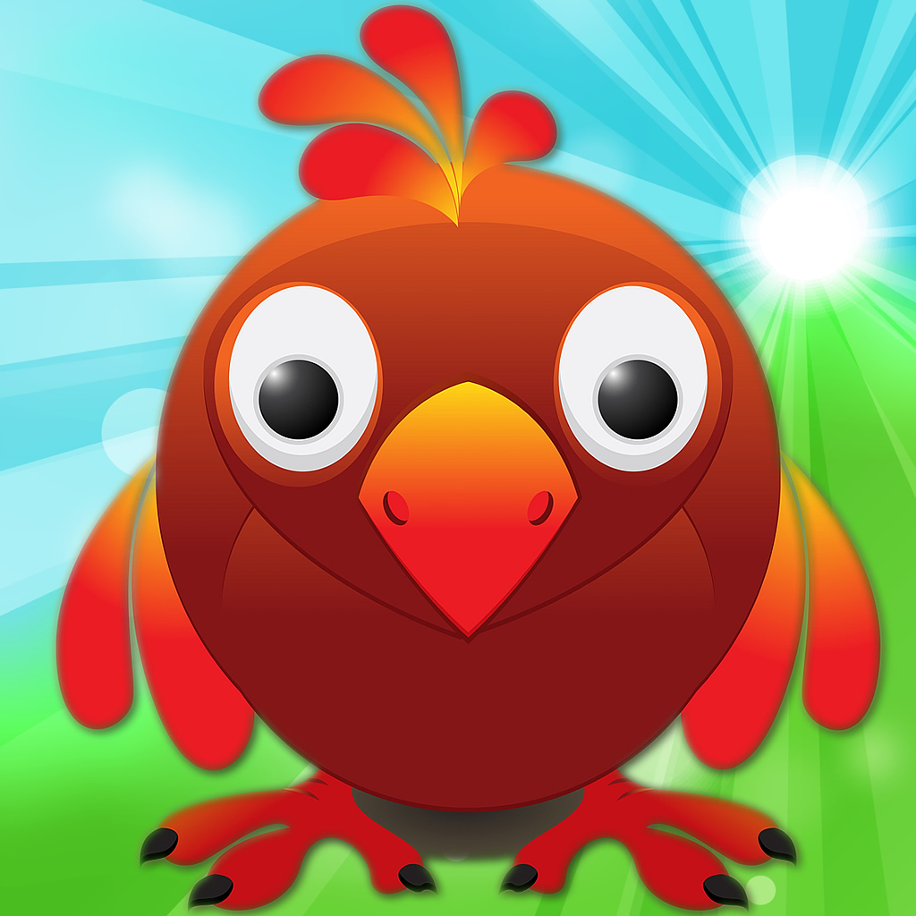 Flying bird wings free game - Tap the bird to fly as far as you can icon