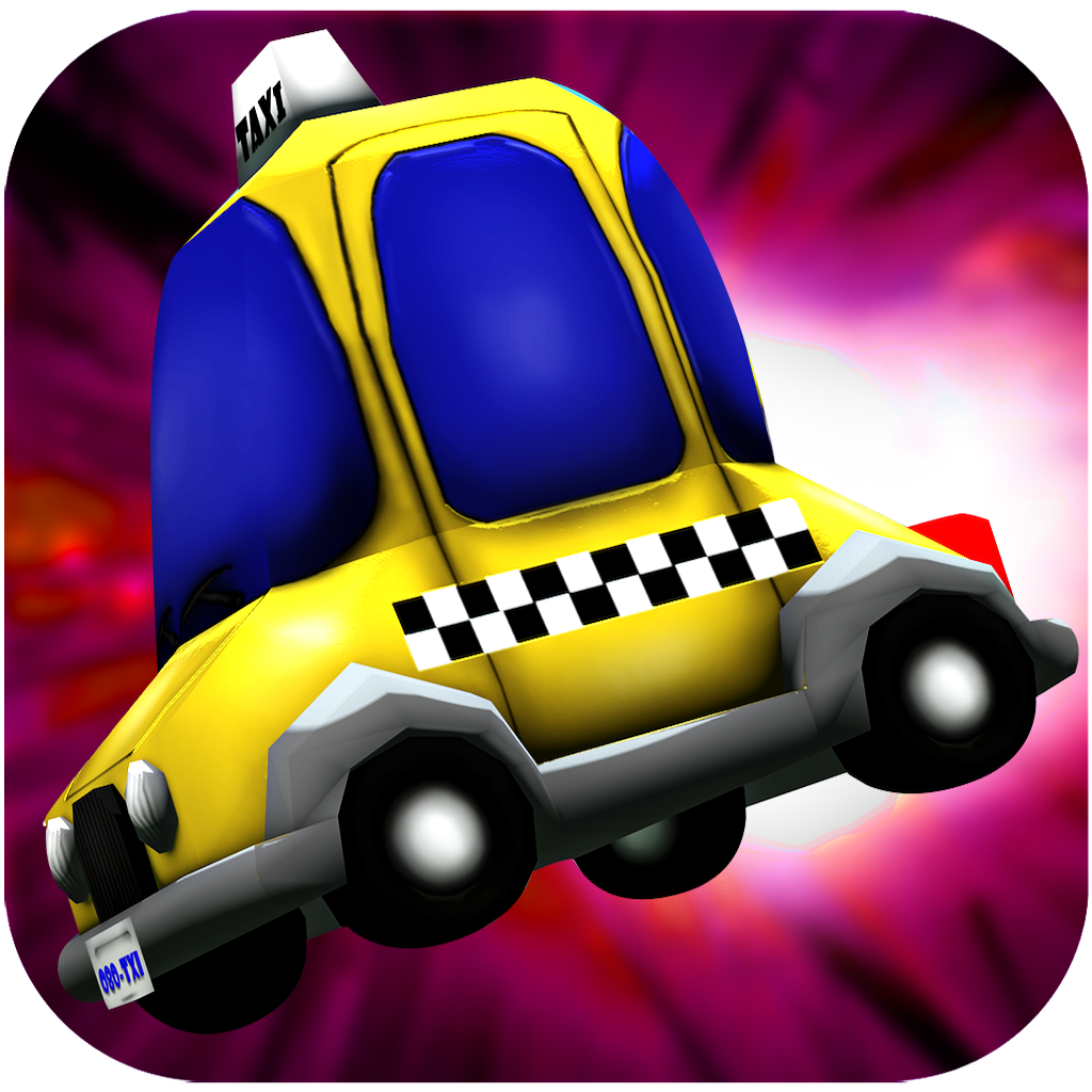 Angry Cabbie FREE - Crazy Taxi Smash Race icon