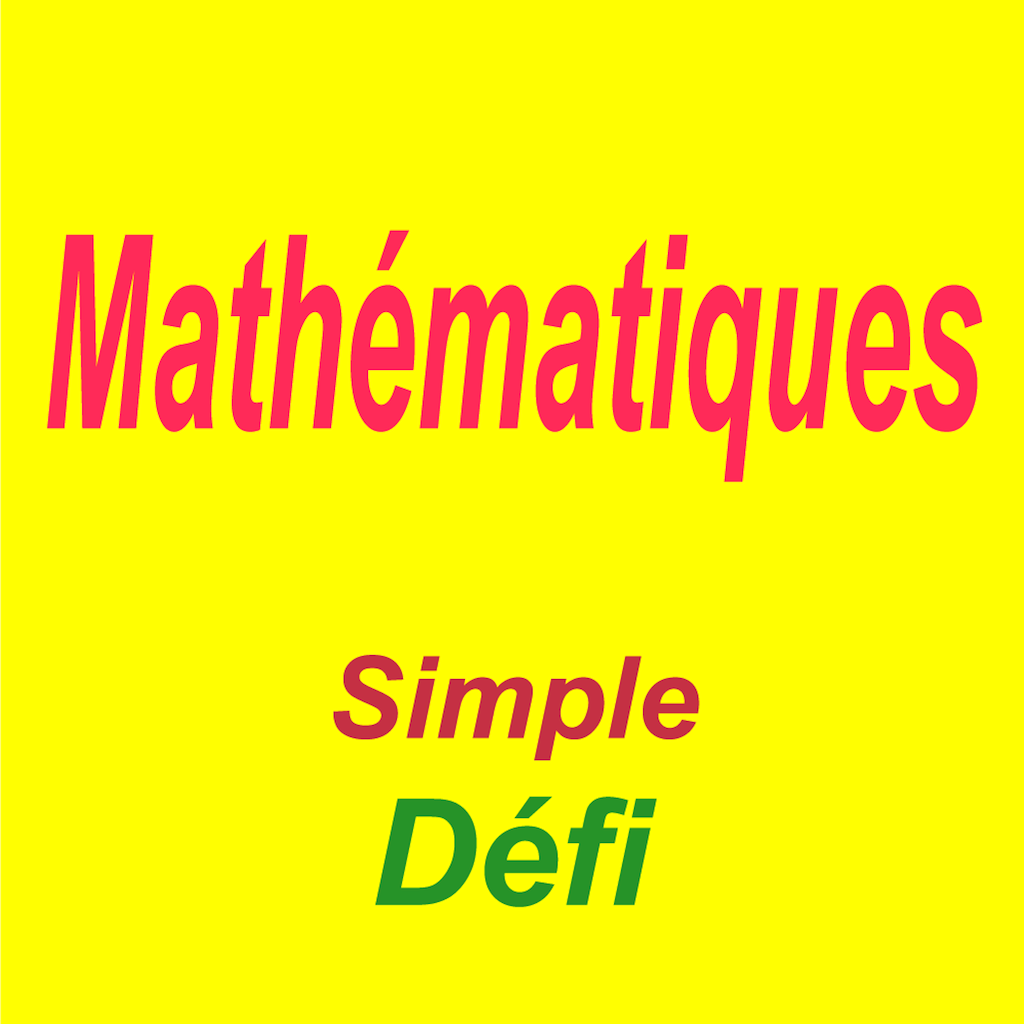 Mathématiques Simple Défi