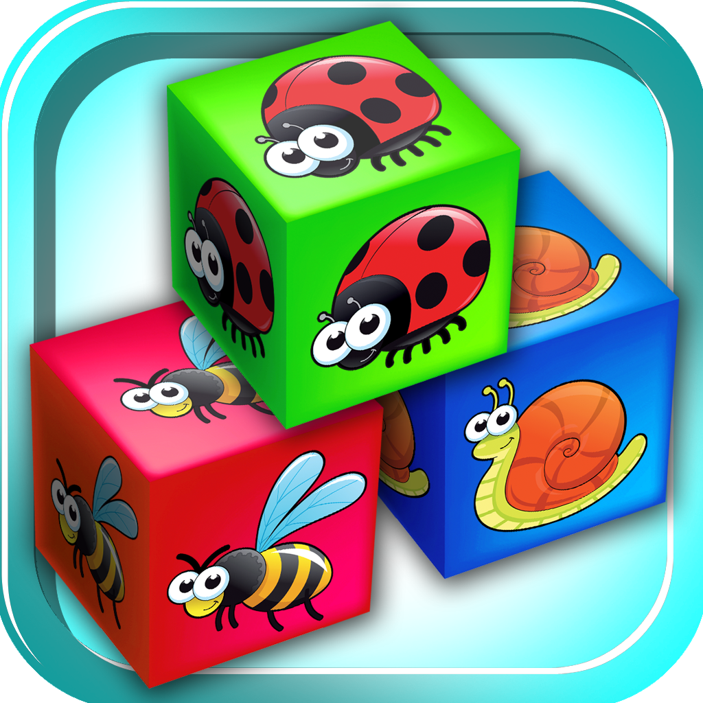 Funny Insect Garden Pocket Puzzle icon