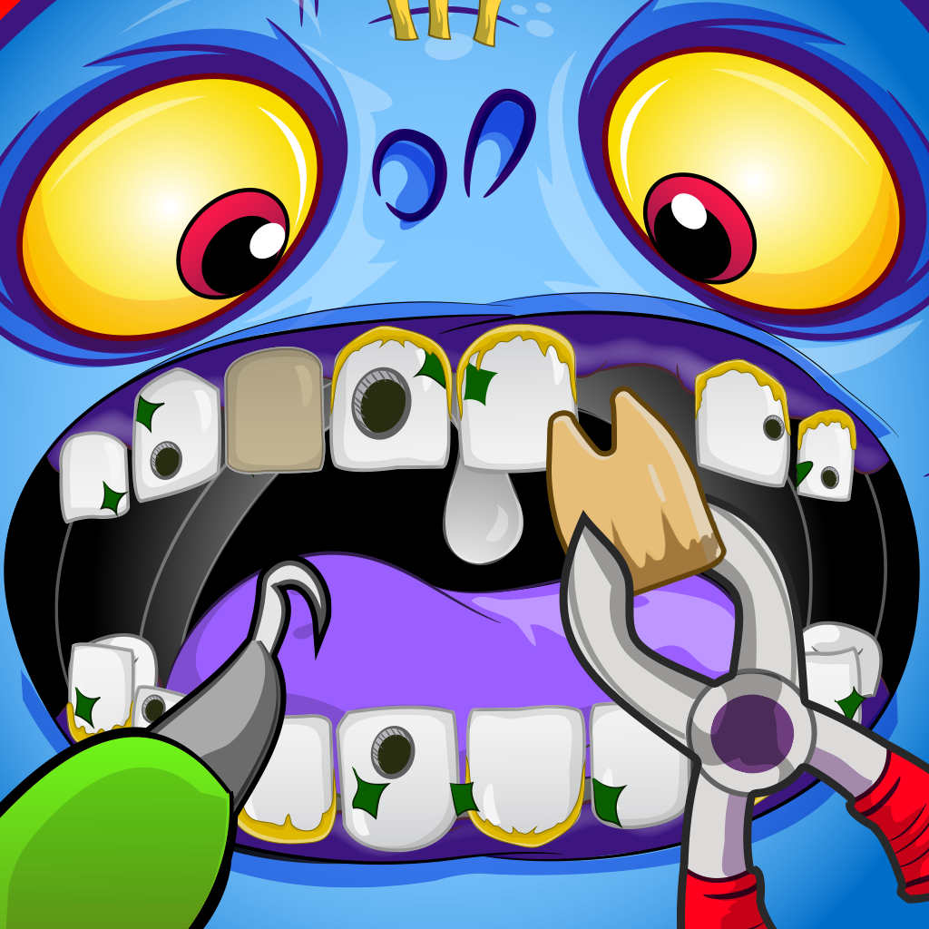 Baby Zombie Monster Dentist Doctor - Casual Kids Fun and Addictive Games Free