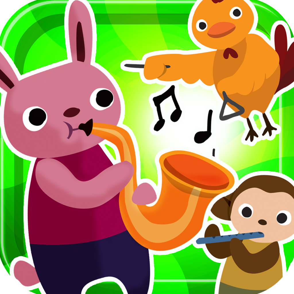 An Animal Tap Match Musical Pop Game