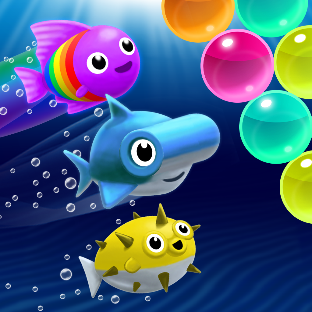 Bubble Fins - A Bubble Popping Shooter with Fish and Mermaids