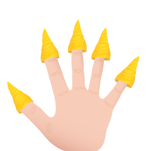 指にコーン icon