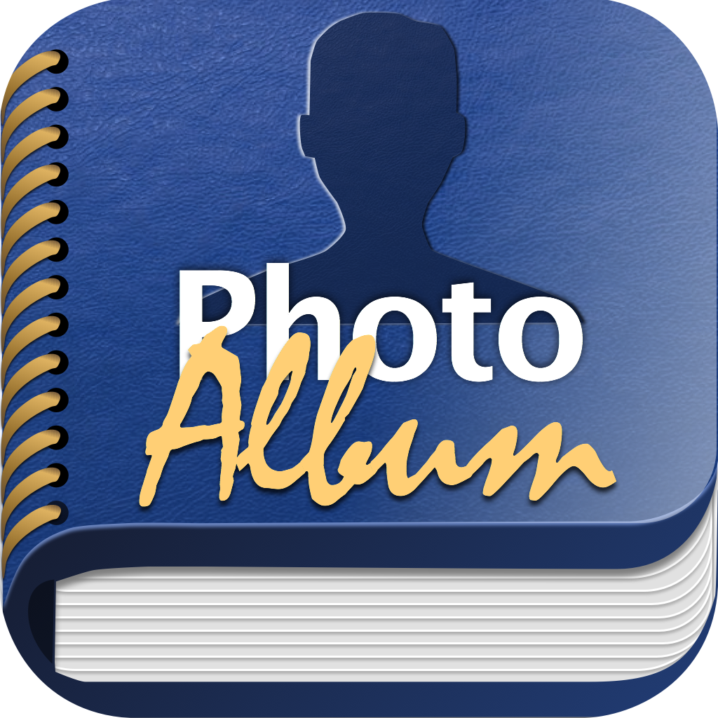 Photo Album for Facebook - All your friends photos from Facebook in a beautiful photo album + digital frame (1000+ pages) icon