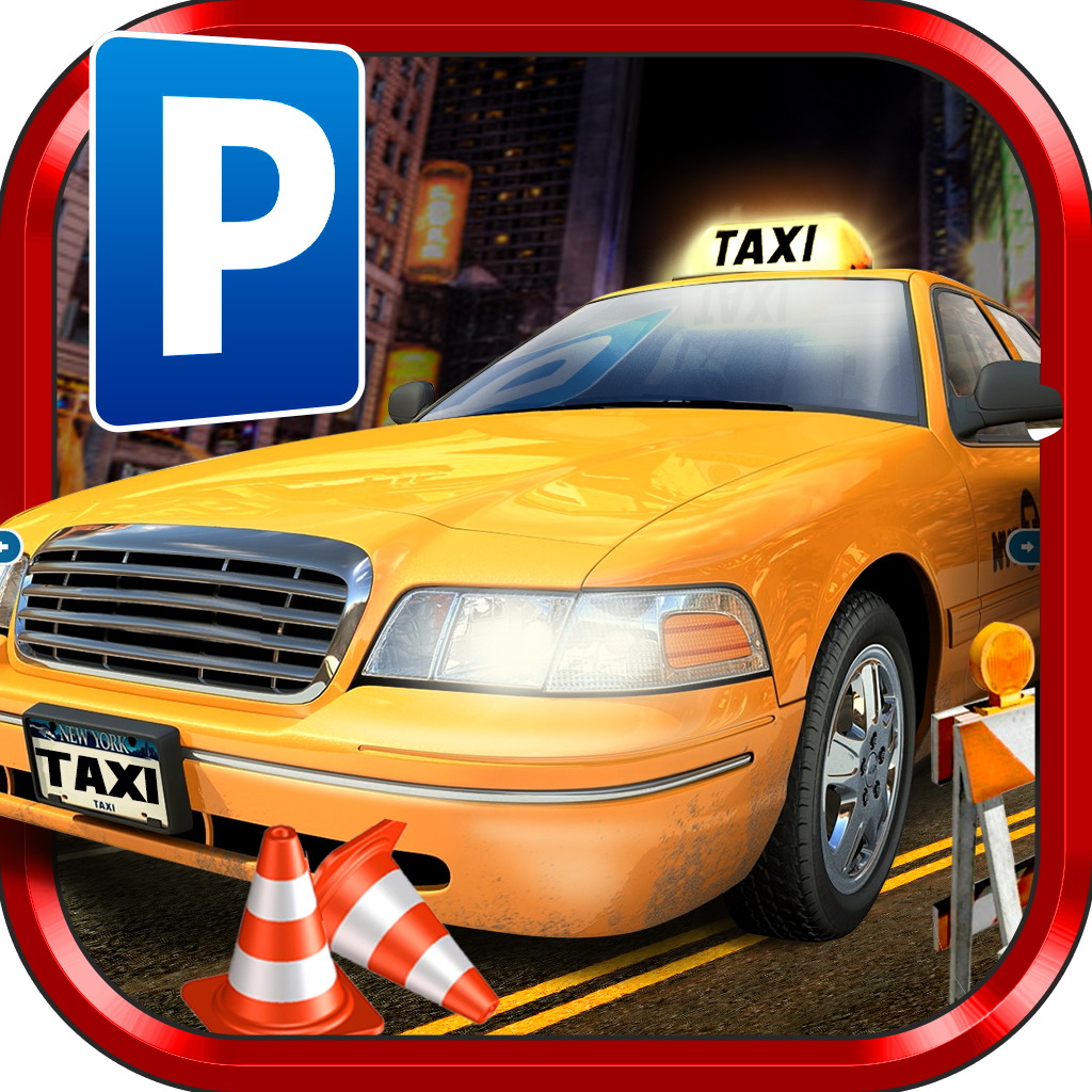 3D Taxi Parking Simulator - Free Car Driving Test Game icon