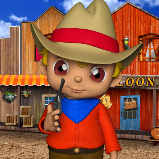 Talking Tom The Cowboy  - Interactive 3D app