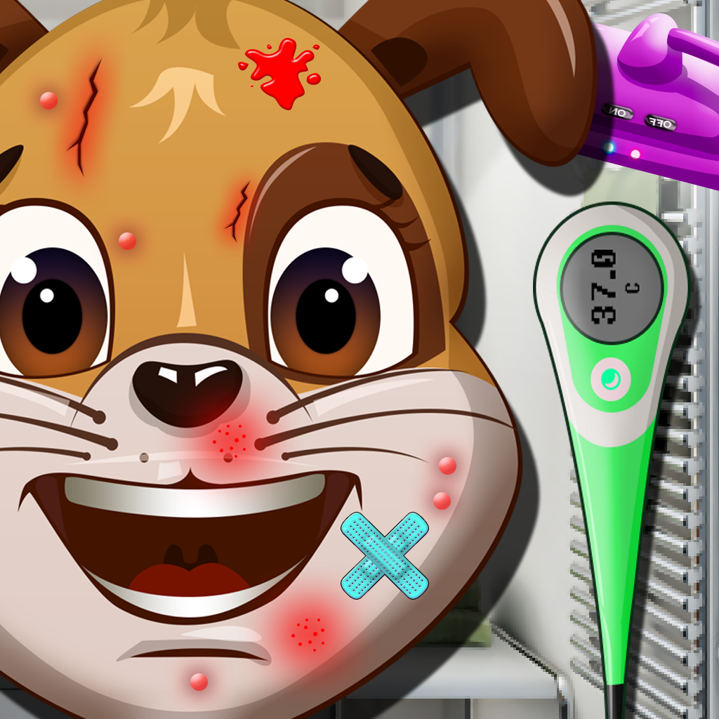 Kids Animal Pet Doctor Games - Fun Makeovers for Pou Girls and Boys