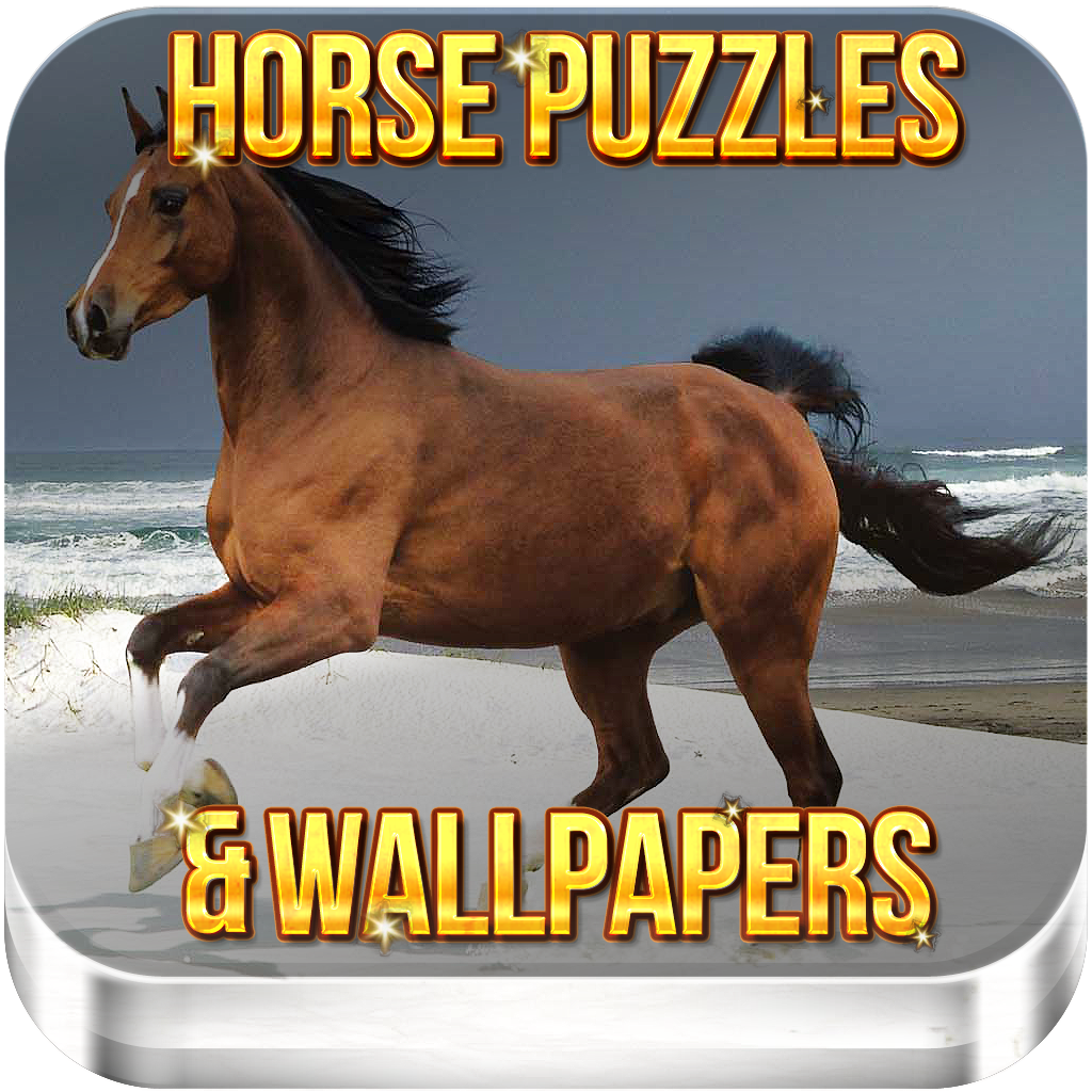 Horse Puzzle Pack & Wallpapers icon