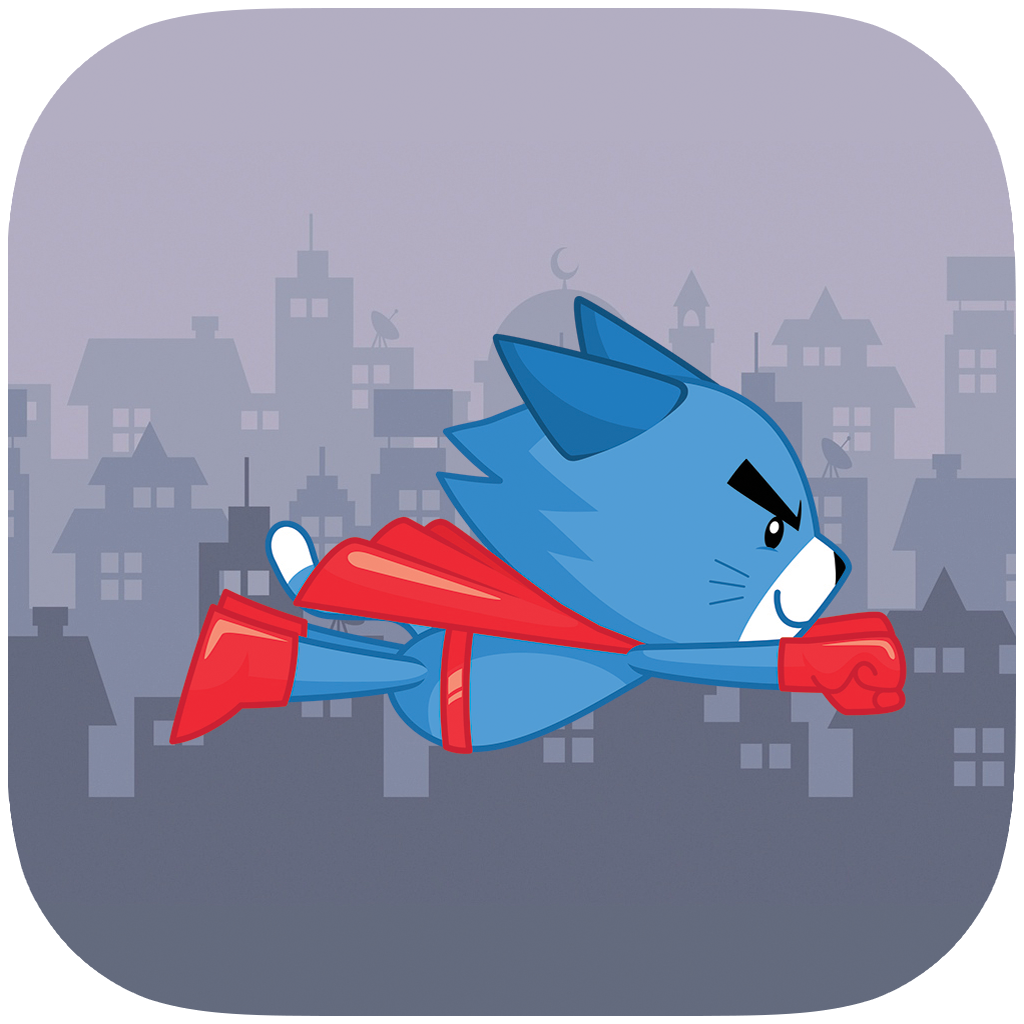 Flap that Kitty Cat- free flappy game