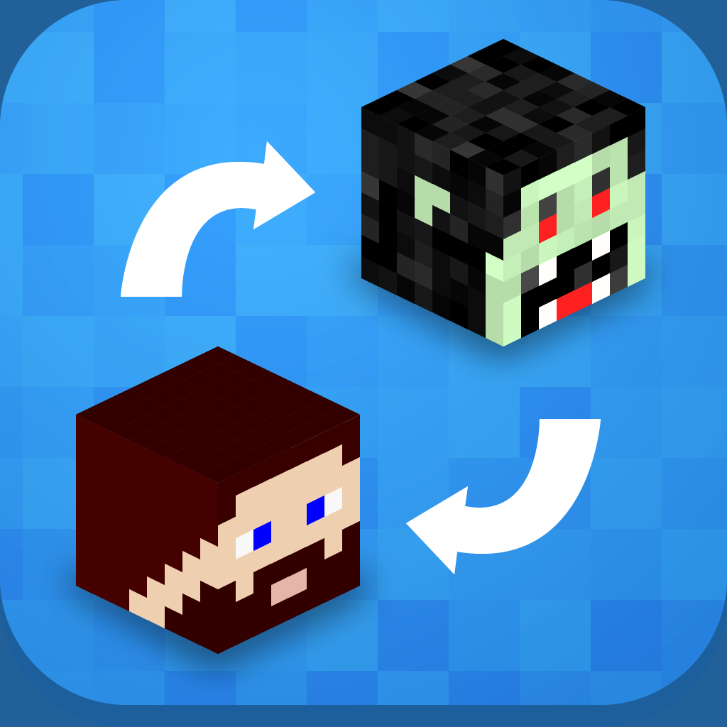 Skins Pro Shuffle for Minecraft icon