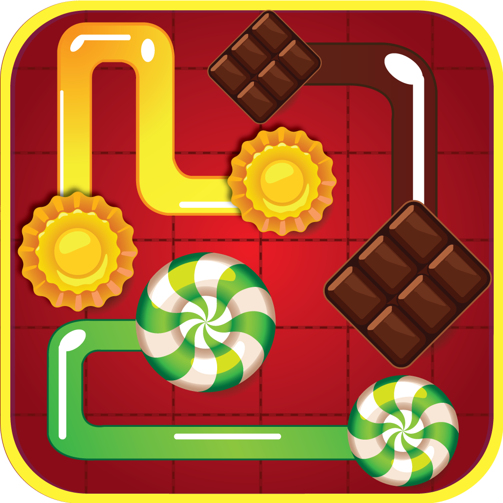 AAA Sweet Candy Flow – Connecting Dots Puzzle Game for Kids icon