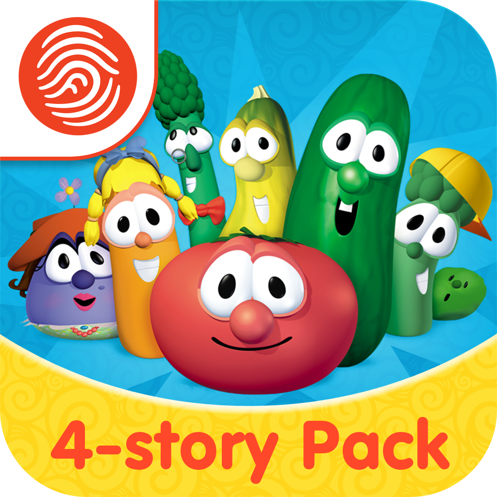 Step-by-Story – The VeggieTales Collection – A Fingerprint Network App