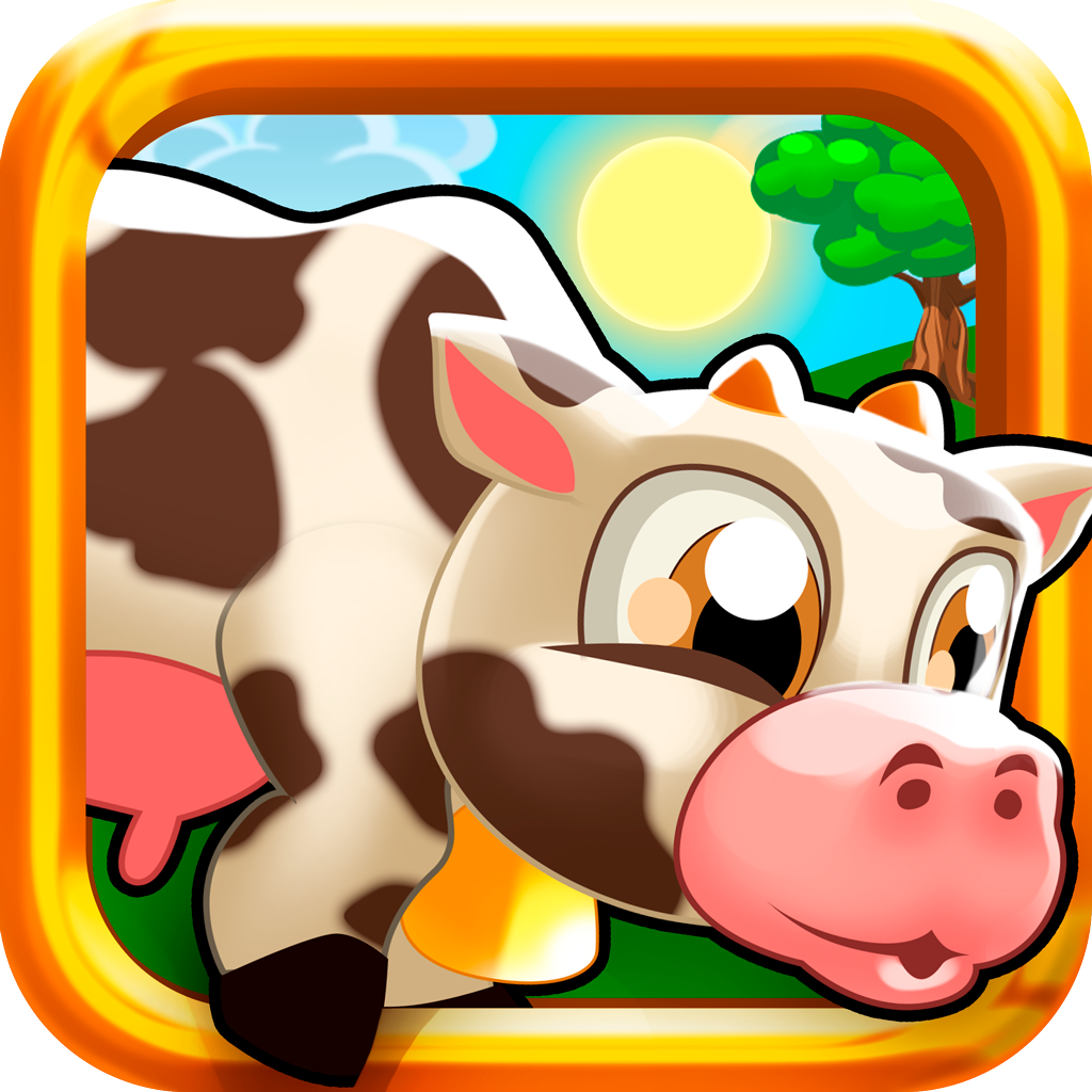 Farm Day - Little Baby Pet Pig, Cow, Pony and Horse Hay Friends Story