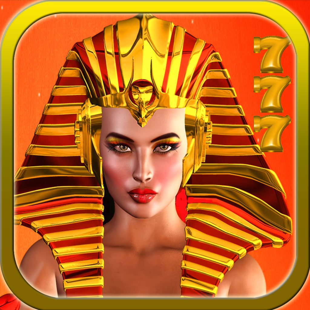 Pharaoh's Queen Slots Pro - Casino 777 Slot Simulation Game. icon