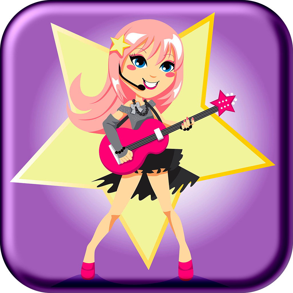 A Pink Pop Star : The Famous World of Letters icon