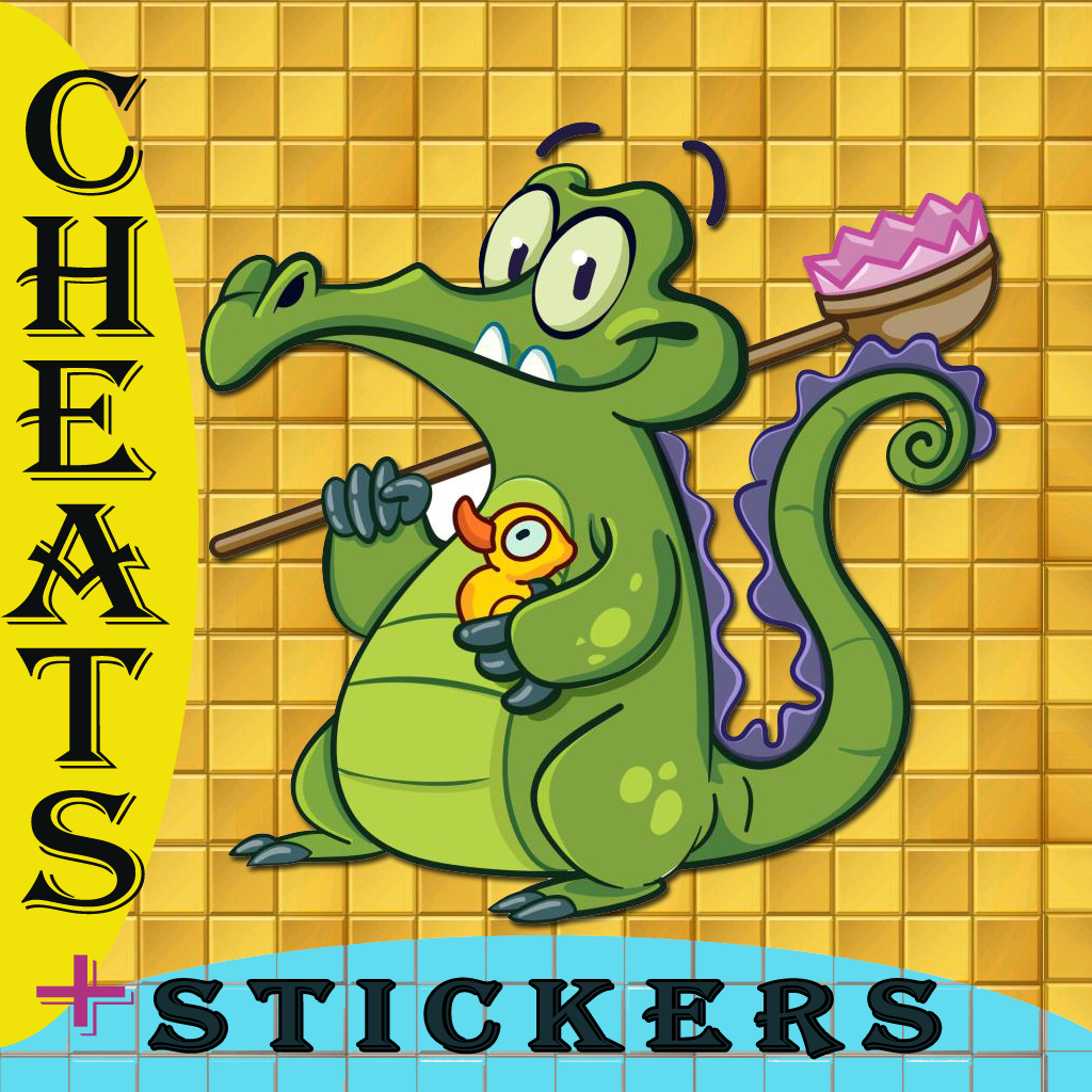 CHEATS , Stickers, Wallpapers, and Lots of Gator Alligators and Cute Ducks to Enhance your Photos –with Where's My Water 2 Edition Full icon