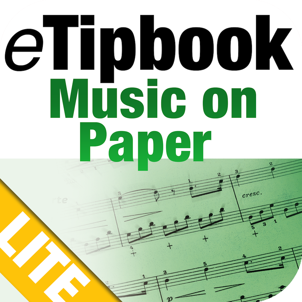 eTipbook Music on Paper LITE icon