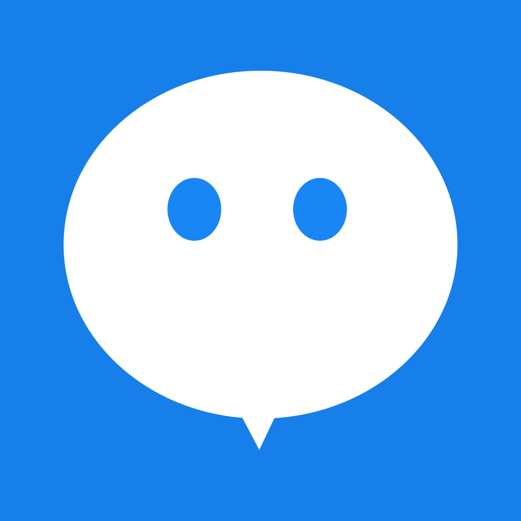 Text Groupme for free -Custom size,font,color,background for iMessage,SMS and Email icon