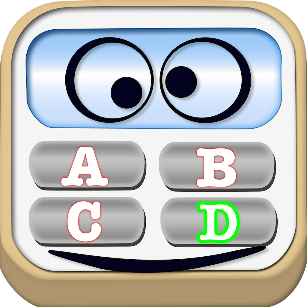 Multiple Choice Calculator - Mental math and long calculations for children in elementary school icon