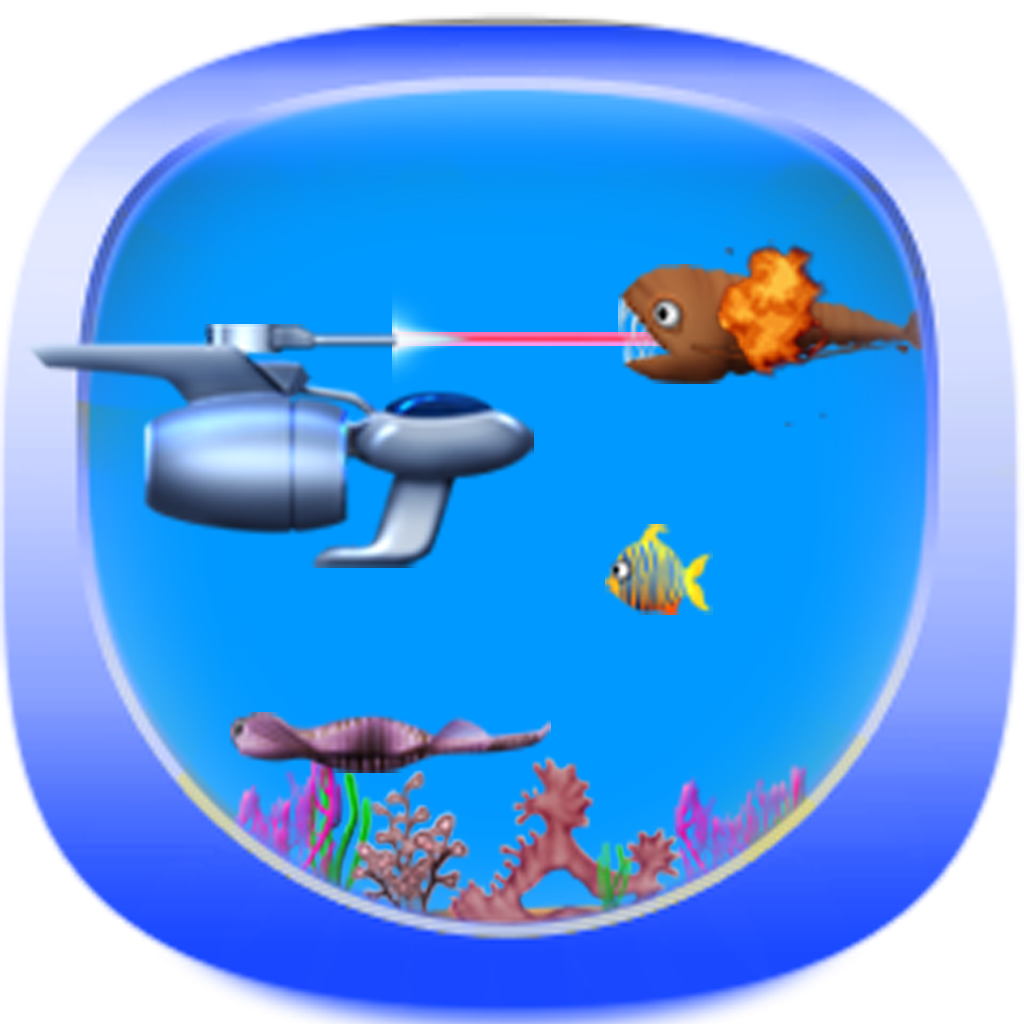 Deep Sea Hunter - A multiplayer game in which players shoot deep sea creatures with lasers and fireballs!