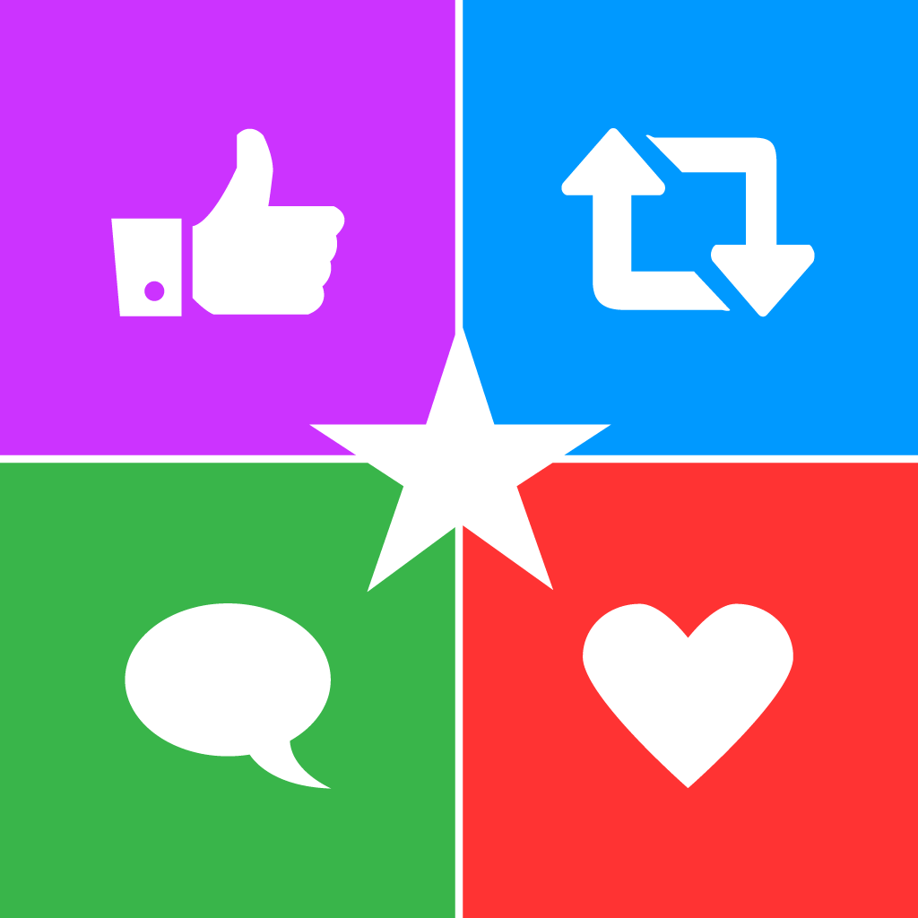 PopCheck - track likes, comments, favorites, retweets on Twitter, Instagram, Facebook icon