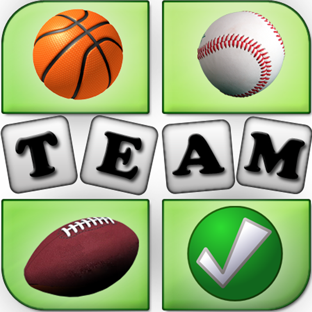 Guess The Team: Pro Basketball Baseball Football