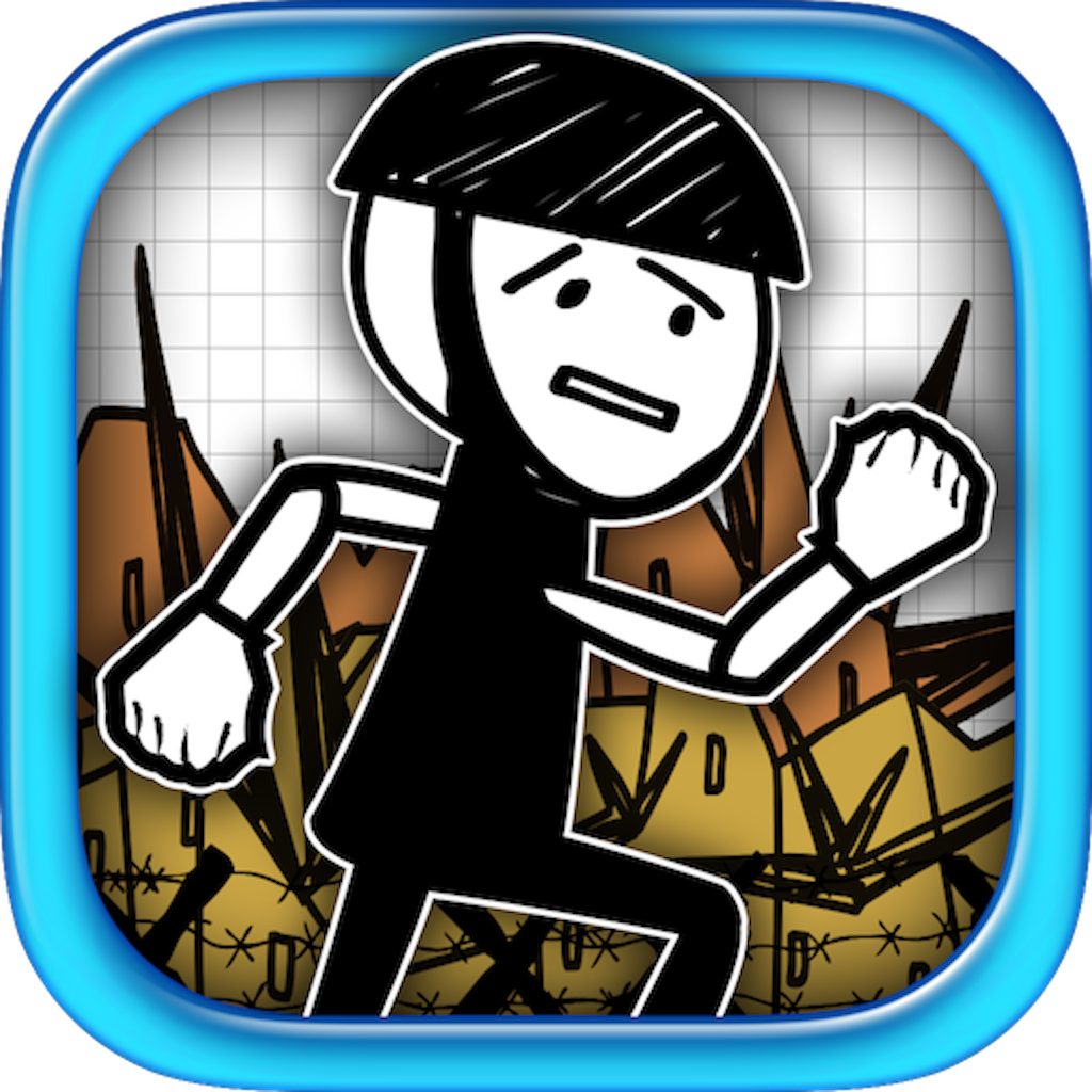 Doodle Army Run - Endless Soldier Running Game Pro Edition icon
