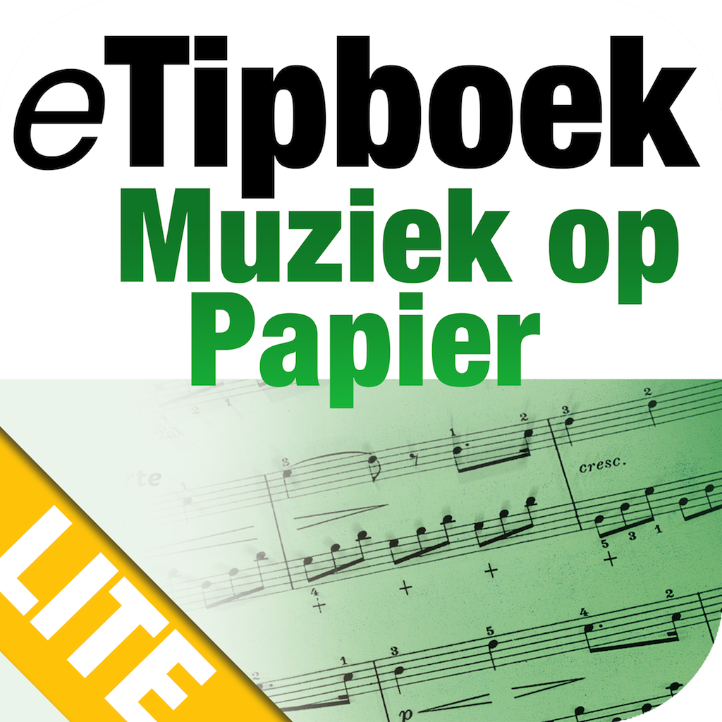 eTipboek Muziek op papier LITE