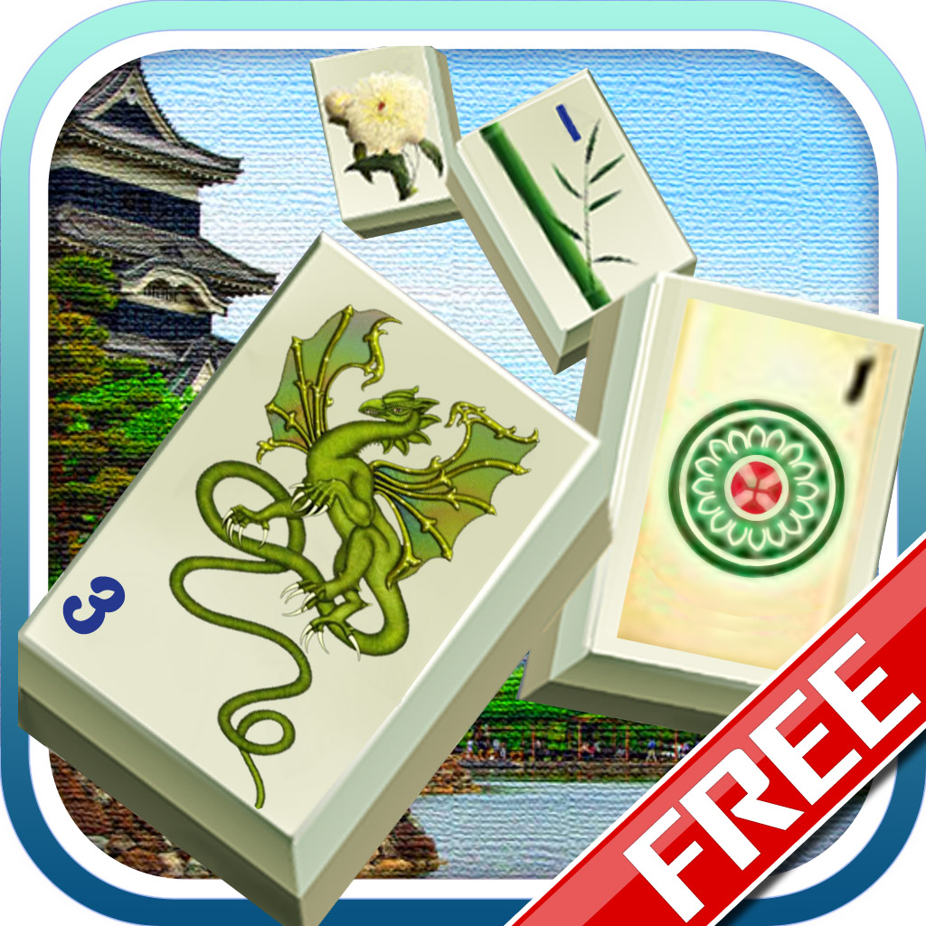Mahjong Castel of water Free icon